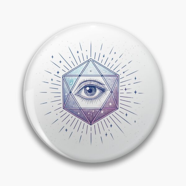 Item preview, Eye inside a dodecahedron designed and sold by Lucky 777.