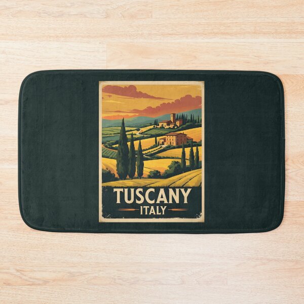Item preview, A Vintage Illustration of Tuscany - Italy  designed and sold by GoodOldVintage.