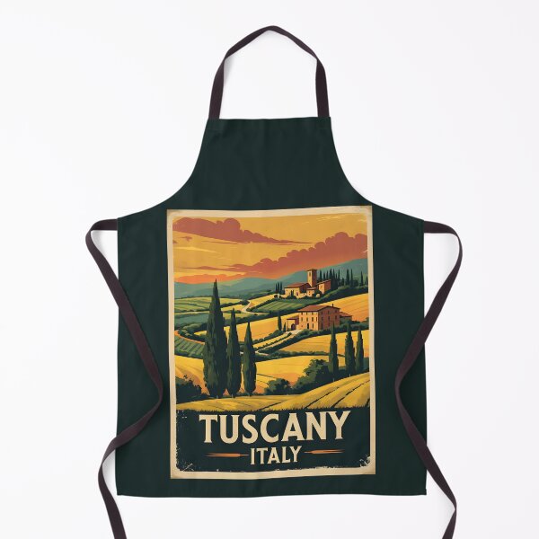 Item preview, A Vintage Illustration of Tuscany - Italy designed and sold by GoodOldVintage.