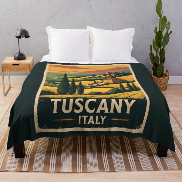 Item preview, A Vintage Illustration of Tuscany - Italy  designed and sold by GoodOldVintage.