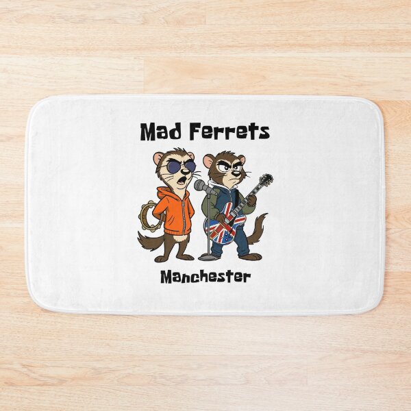 Item preview, Liam and Noel Mad Ferrets Manchester Britpop designed and sold by goofyfootartist.