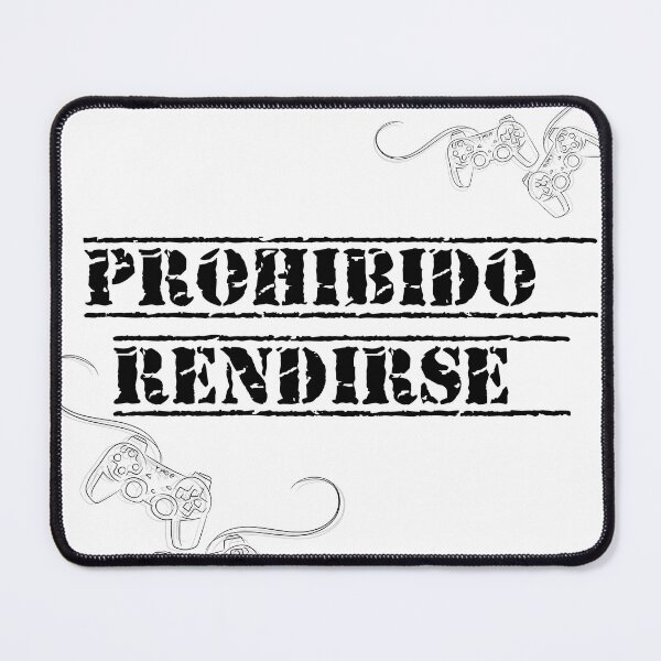 Item preview, Prohibido Rendirse – Diseño Gamer Estilo Boceto designed and sold by Duh-Artes.