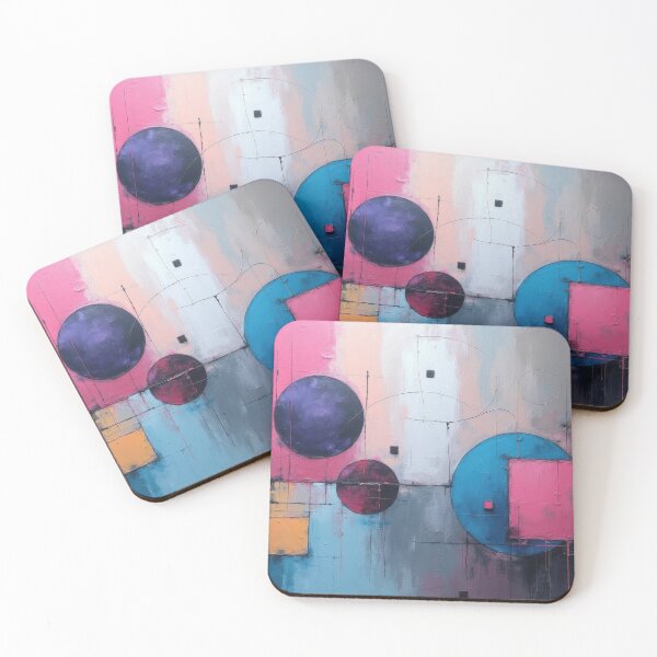 Item preview, Circles & Squares No.4 designed and sold by These Immaterial Things.