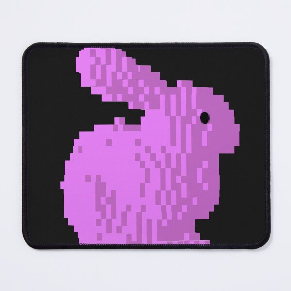 Item preview, Smart Pixel Bunny – Retro Nerd Rabbit designed and sold by Amateurtrader.