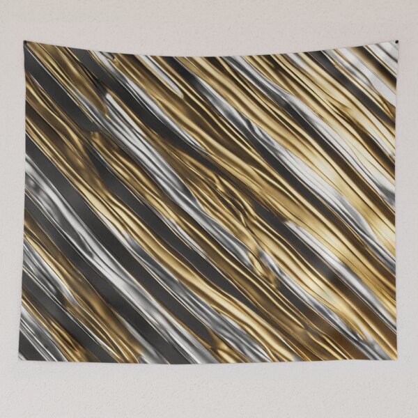 Item preview, Shiny Metal Strips 3 designed and sold by HebaRK Studio.