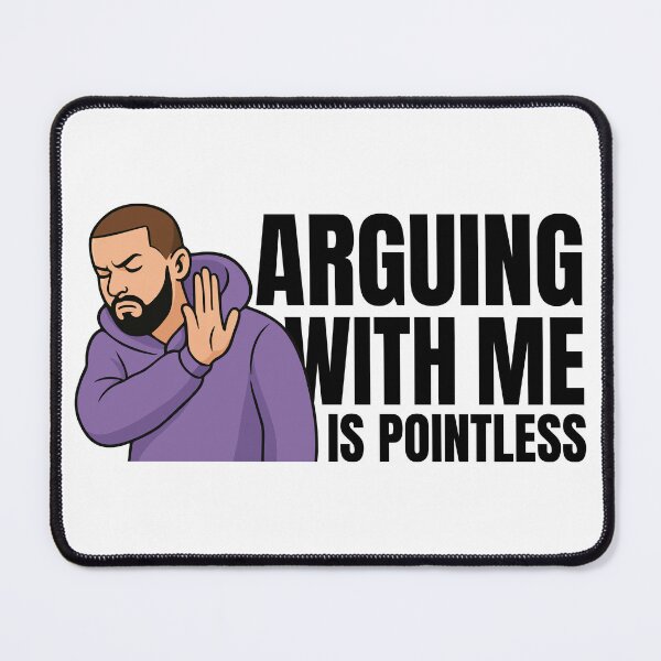 Item preview, Arguing With Me Is Pointless – Sassy Attitude Tee designed and sold by AgAndOl.