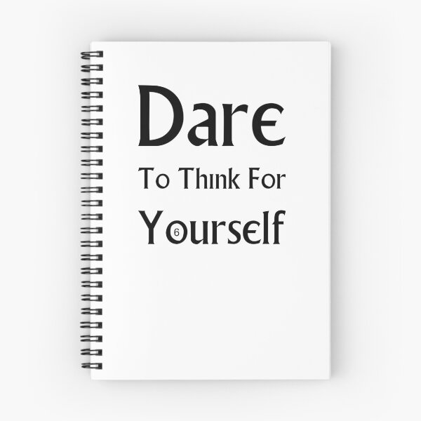 Item preview, Dare To Think For Yourself designed and sold by SlumCity.