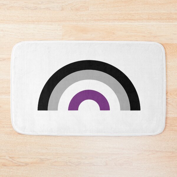 Item preview, Minimalist Asexual Pride Rainbow designed and sold by MixArkArt.