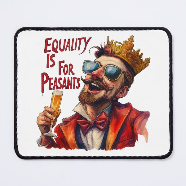 Item preview, EQUALITY IS FOR PEASANTS designed and sold by Chroma Myst.