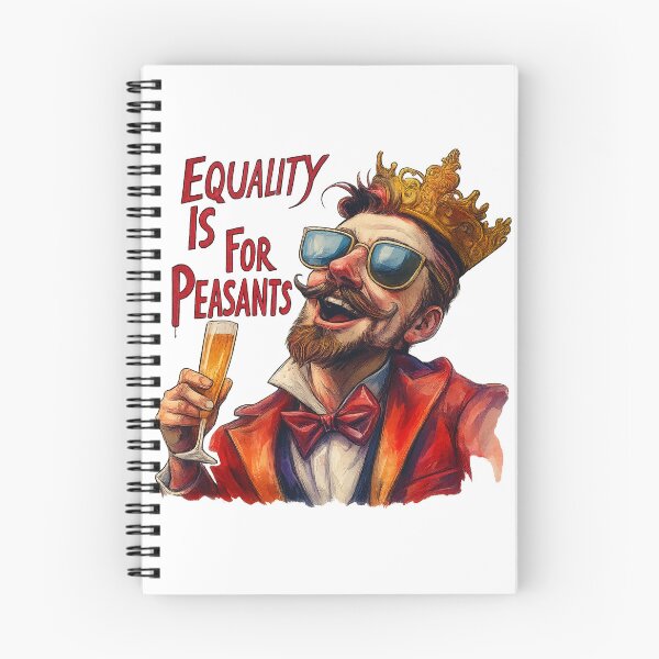 Item preview, EQUALITY IS FOR PEASANTS designed and sold by Chroma Myst.