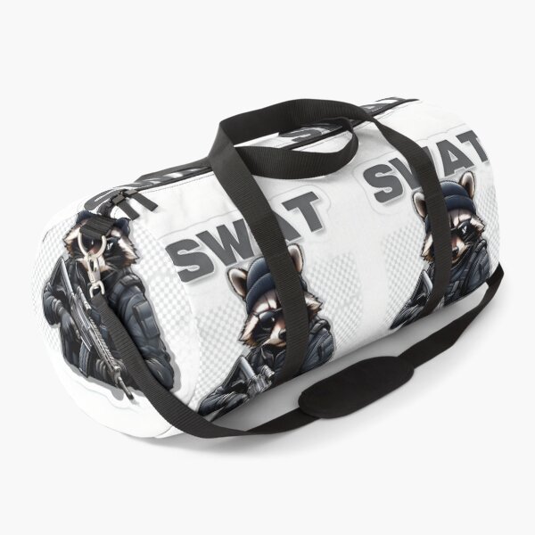 Item preview, SWAT Raccoon Tactical Operator | Funny Armed Animal Design designed and sold by GiftLore Studio.