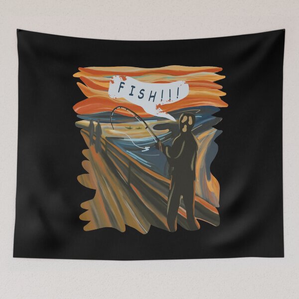 Item preview, Funny Fisherman - Fishing, Art designed and sold by gardentree.