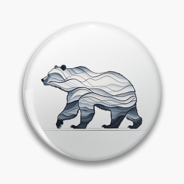 Item preview, Still Force- A Bear Made Of Lines designed and sold by Domcreations4.