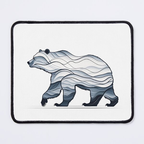 Item preview, Still Force- A Bear Made Of Lines designed and sold by Domcreations4.