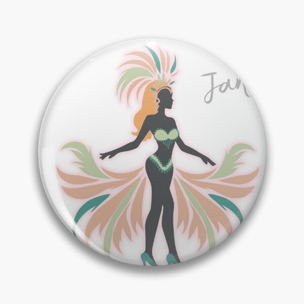 Item preview, Carnaval Every Damn Day – Rio Spirit Dancer Illustration designed and sold by Soukisa.