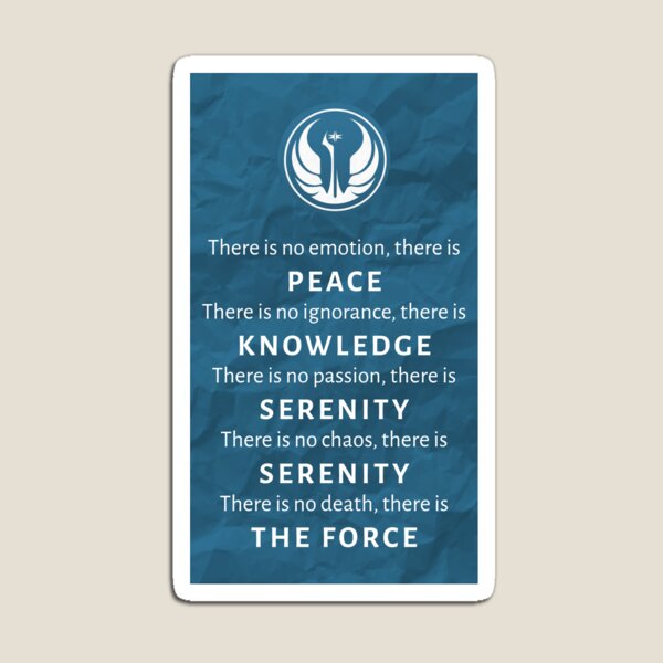 Item preview, The Jedi Code designed and sold by Katie5129.