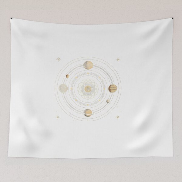Item preview, Geometric solar system designed and sold by Lucky 777.