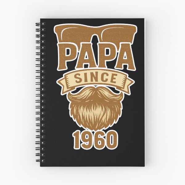 Item preview, Papa Since 1960 Retro Beard and Sunglasses Vintage Papa Gift Design designed and sold by duke818.