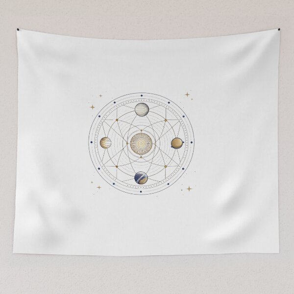 Item preview, Geometric solar system designed and sold by Lucky 777.