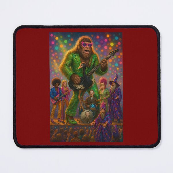 Item preview, Bigfoot and the Alan Turing Band designed and sold by Tridentulus.