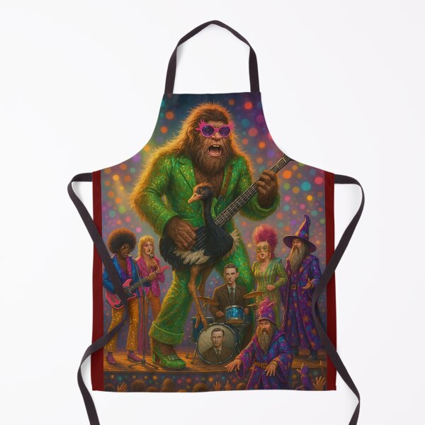 Item preview, Bigfoot and the Alan Turing Band designed and sold by Tridentulus.