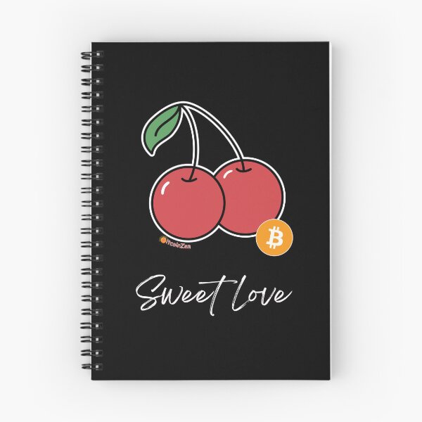 Item preview, Sweet Love – Cherries & Bitcoin designed and sold by Silvernuit.
