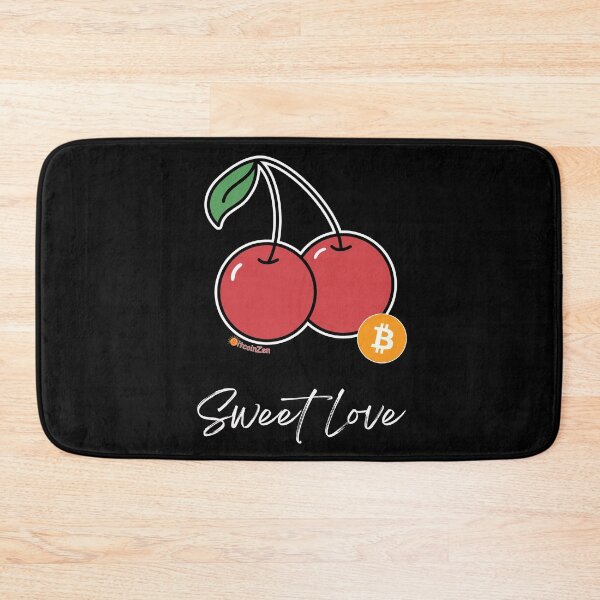 Item preview, Sweet Love – Cherries & Bitcoin designed and sold by Silvernuit.
