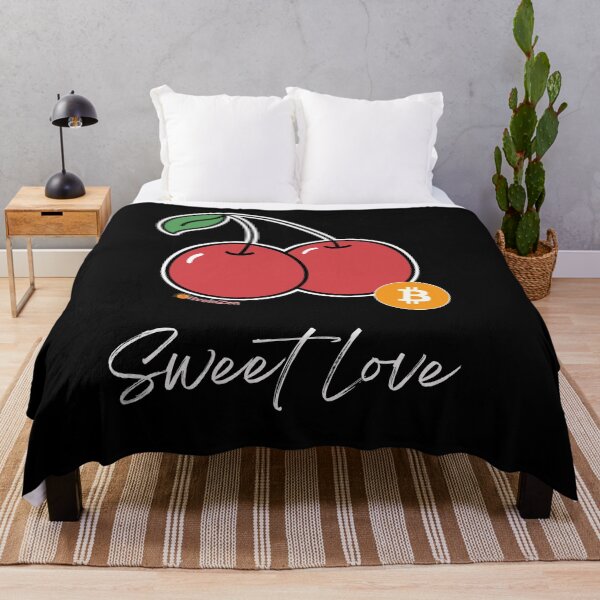 Item preview, Sweet Love – Cherries & Bitcoin designed and sold by Silvernuit.