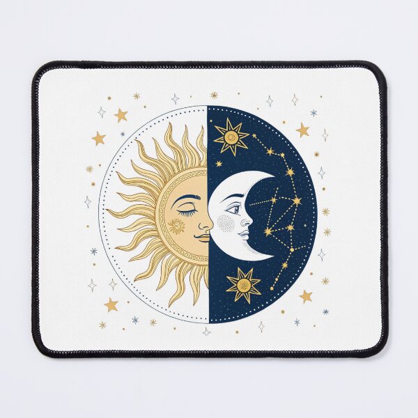 Item preview, Sun and moon designed and sold by Lucky 777.