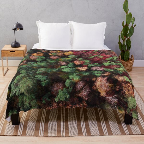 Item preview, Aerial View of a Colorful Autumn Forest designed and sold by minstr3l.