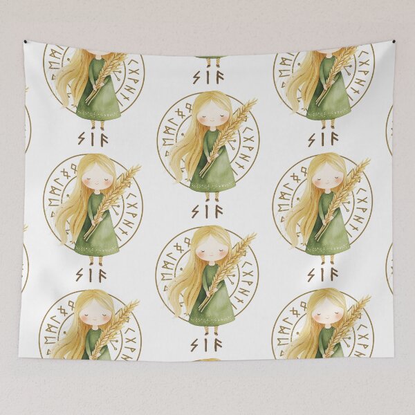 Item preview, Norse mythology goddess Sif Viking kids boys girls designed and sold by Lady-Frost.