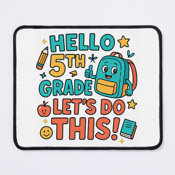 Item preview, Hello 5th Grade Let Do This Fifth Grader Team Back To School designed and sold by Imaginarium Design.