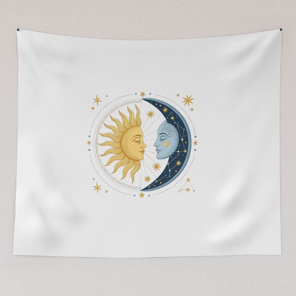 Item preview, Sun and moon  designed and sold by Lucky 777.