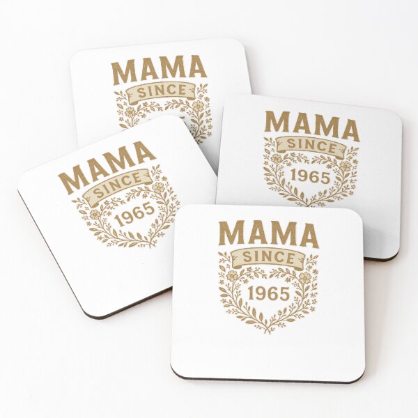 Item preview, Mama Since 1965 Floral Heart Vintage Mother's Day Gift Design designed and sold by duke818.