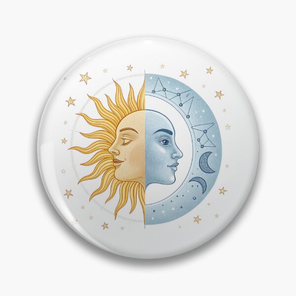 Item preview, Sun and moon  designed and sold by Lucky 777.