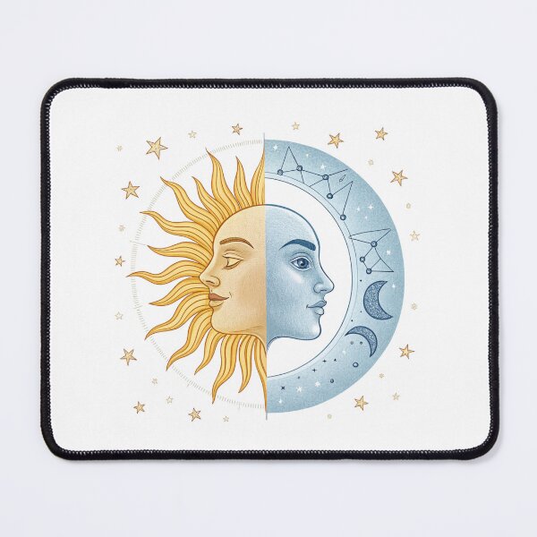 Item preview, Sun and moon designed and sold by Lucky 777.