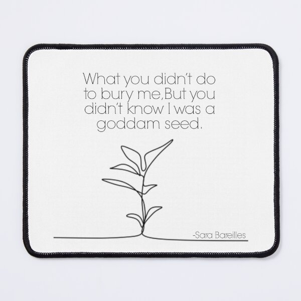 Item preview, Sara Bareilles Lyrics designed and sold by LaurenGuestArt.