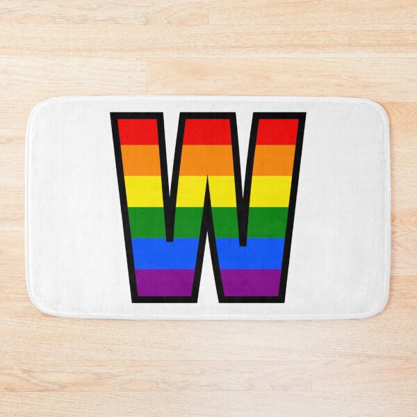 Item preview, Pride Flag Letter W designed and sold by Widdershins  Art.