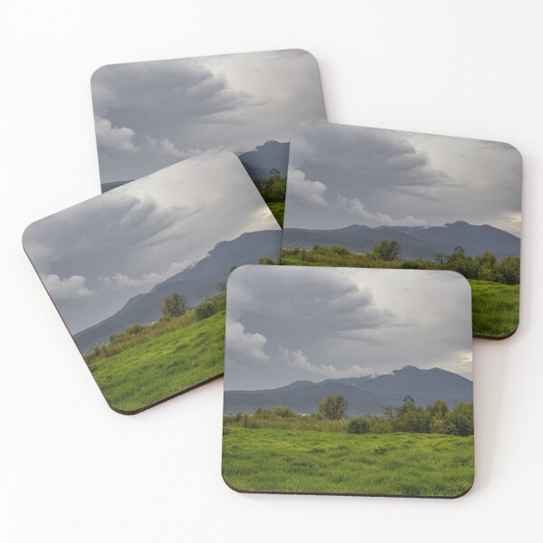 Item preview, Tzirate Mountain Storm — Green Fields and Dramatic Skies in Michoacán. designed and sold by NosionDesigns.
