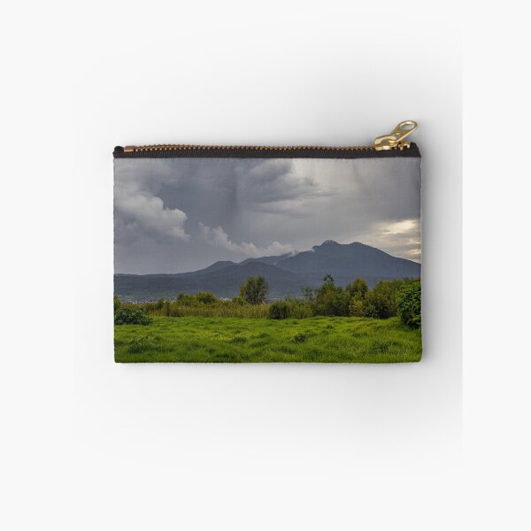 Item preview, Tzirate Mountain Storm — Green Fields and Dramatic Skies in Michoacán. designed and sold by NosionDesigns.