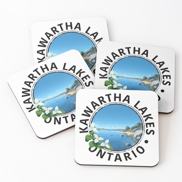 Item preview, Kawartha Lakes - Ontario (with Black Lettering) designed and sold by VelvetRoom.