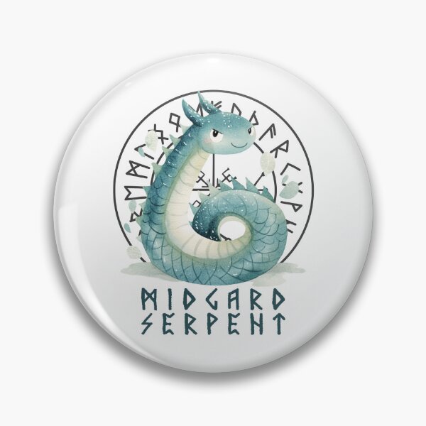 Item preview, Kids nordic mythology art Midgard serpent viking designed and sold by Lady-Frost.
