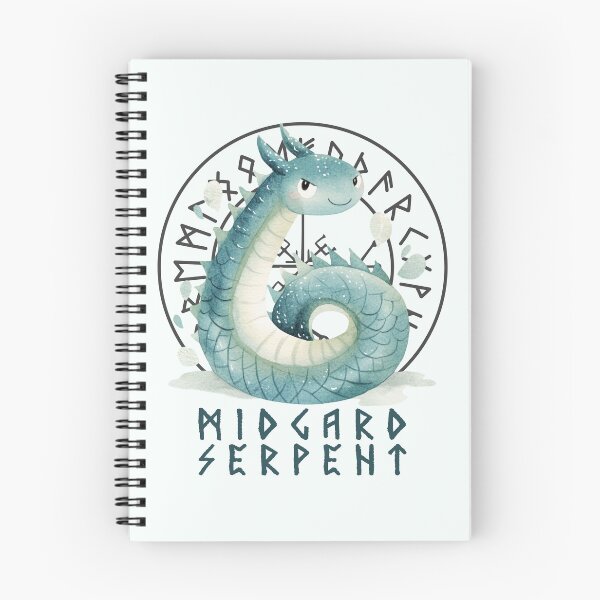 Item preview, Kids nordic mythology art Midgard serpent viking designed and sold by Lady-Frost.