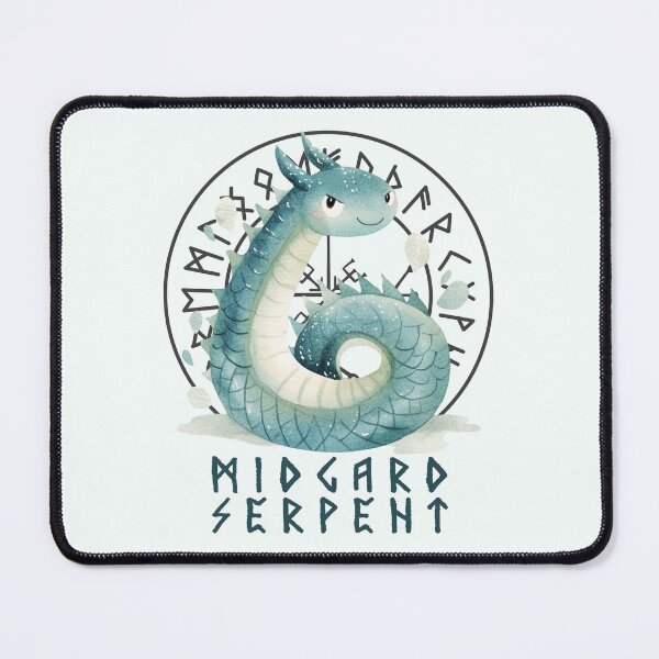 Item preview, Kids nordic mythology art Midgard serpent viking designed and sold by Lady-Frost.