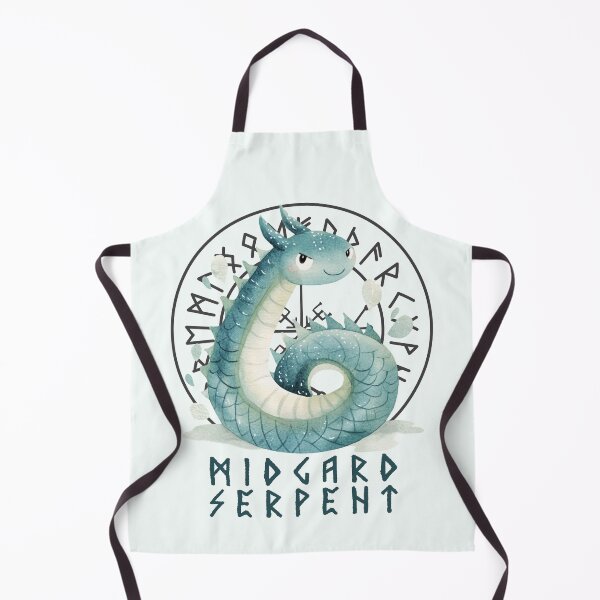 Item preview, Kids nordic mythology art Midgard serpent viking designed and sold by Lady-Frost.