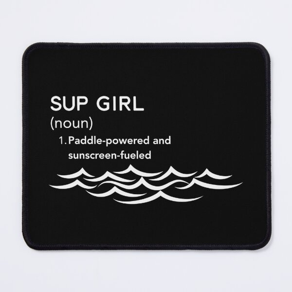 Item preview, SUP Girl – Paddle-Powered & Sunscreen-Fueled | Beach Day Shirt for Women designed and sold by bobparduephoto.