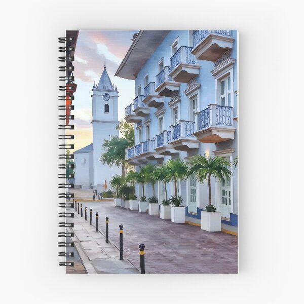 Item preview, Casco Panama City Old Town Watercolor designed and sold by Magnolia Valley Art.