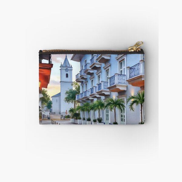 Item preview, Acuarela del Casco Antiguo de la Ciudad de Panamá designed and sold by Magnolia Valley Art.