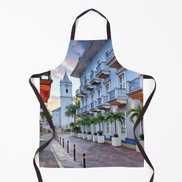 Item preview, Casco Panama City Old Town Watercolor designed and sold by Magnolia Valley Art.