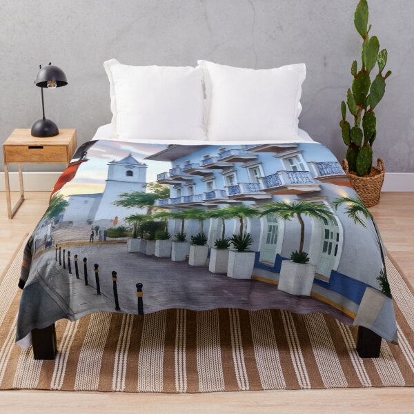 Item preview, Casco Panama City Old Town Watercolor designed and sold by Magnolia Valley Art.